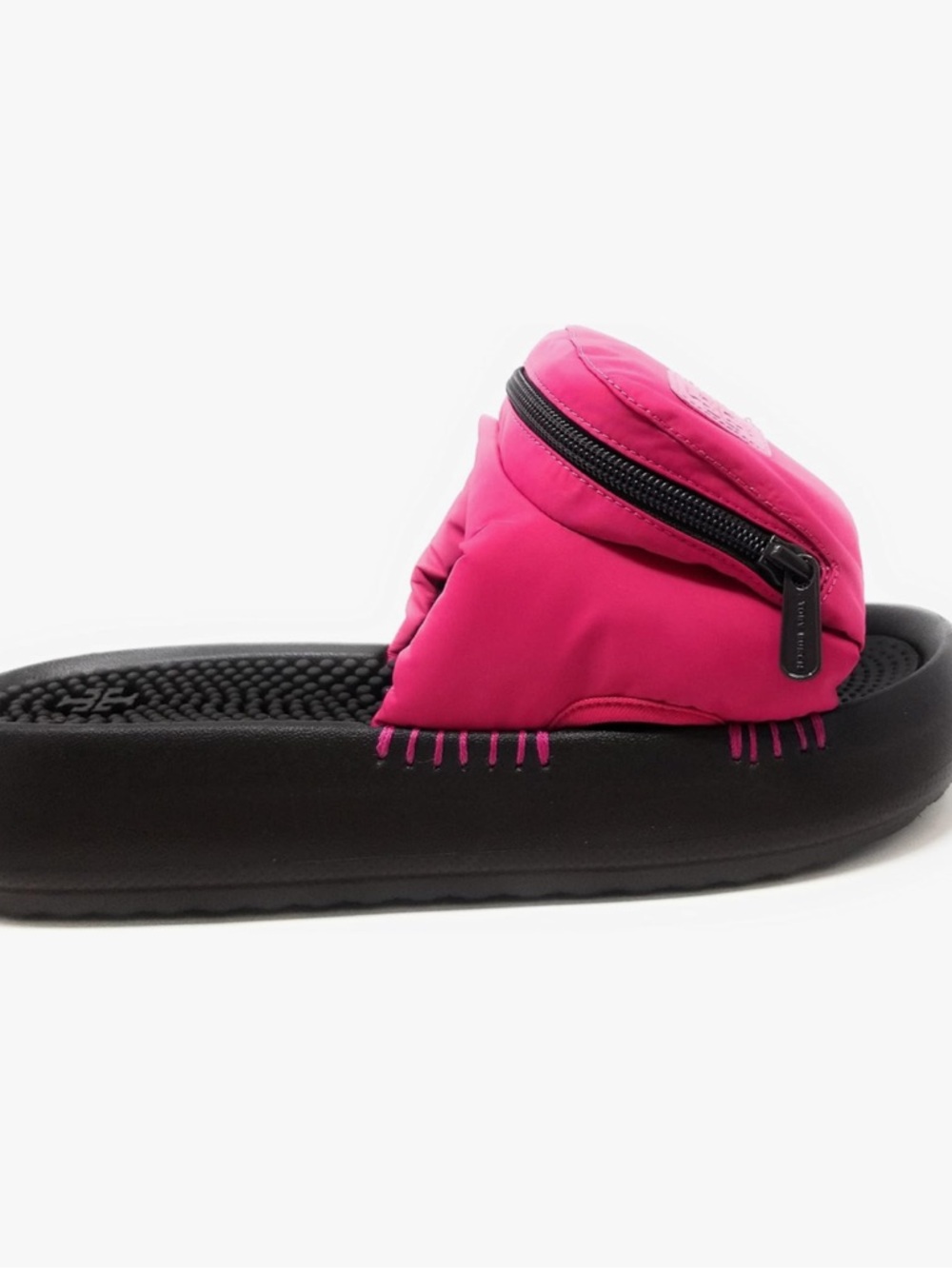 TOR BURCH Pink Slide zip pocket   Sandals with Padded Strap - Picture 16 of 16